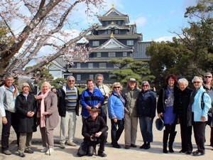 Toursgallery Group at Okayama Castle
